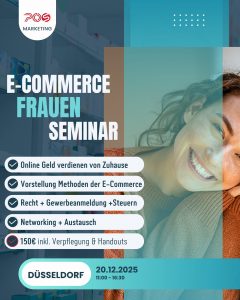 E-Commerce Seminar für Frauen in Düsseldorf am 20.12.2025