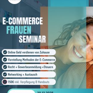 E-Commerce Seminar für Frauen in Düsseldorf am 20.12.2025