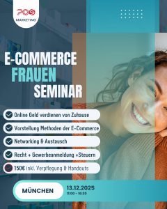 E-Commerce Seminar für Frauen in München am 13.12.2025